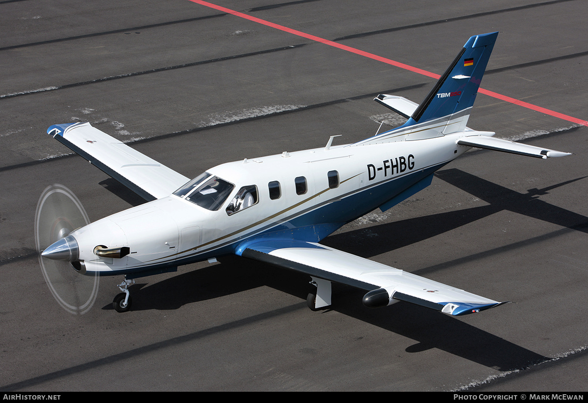 Aircraft Photo of D-FHBG | Socata TBM-850 (700N) | AirHistory.net #403425