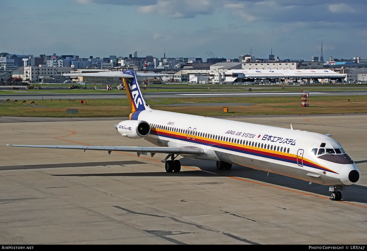 Aircraft Photo of JA8470 | McDonnell Douglas MD-81 (DC-9-81) | Japan Air System - JAS | AirHistory.net #403447
