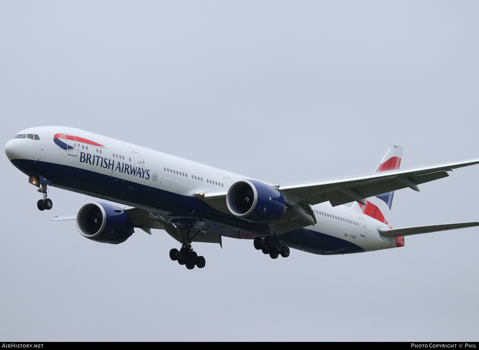 Aircraft Photo of G-STBP | Boeing 777-300/ER | British Airways | AirHistory.net #403448