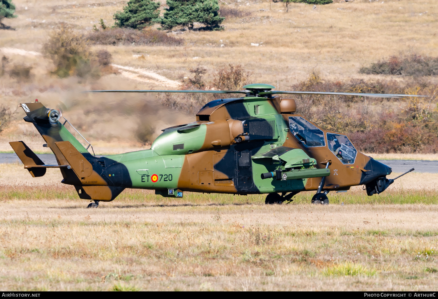 Aircraft Photo of HA.28-20-10069 | Eurocopter EC-665 Tigre HAD | Spain - Army | AirHistory.net #403456