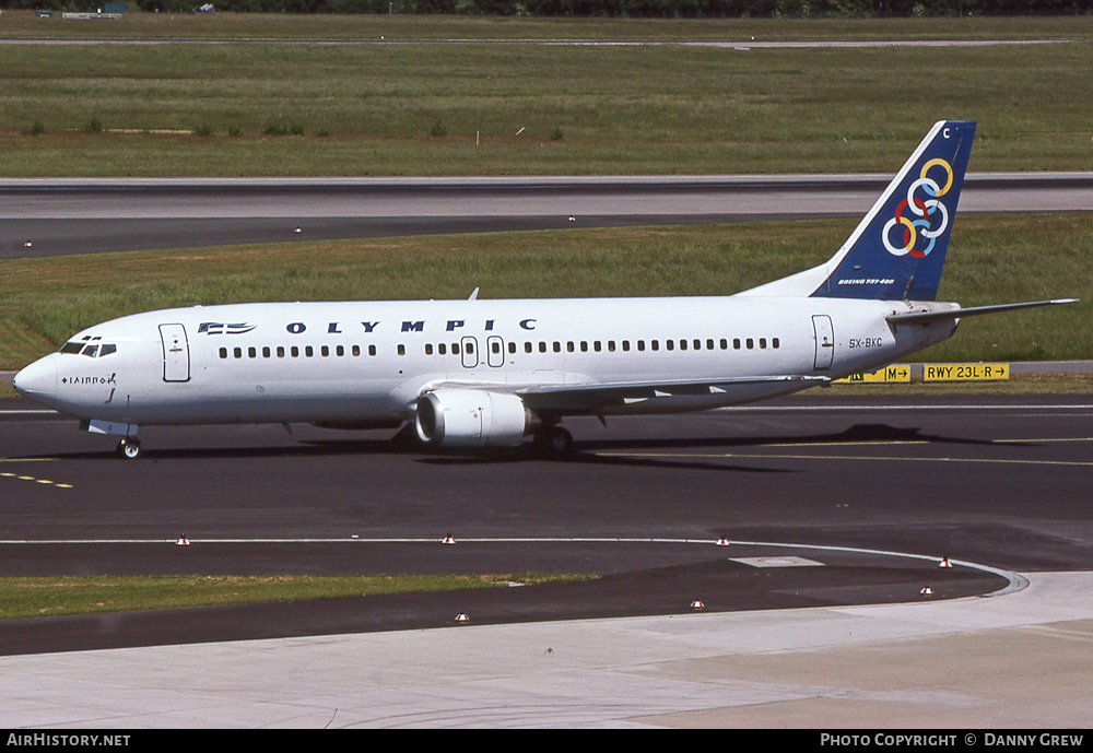 Aircraft Photo of SX-BKC | Boeing 737-484 | Olympic | AirHistory.net #403459