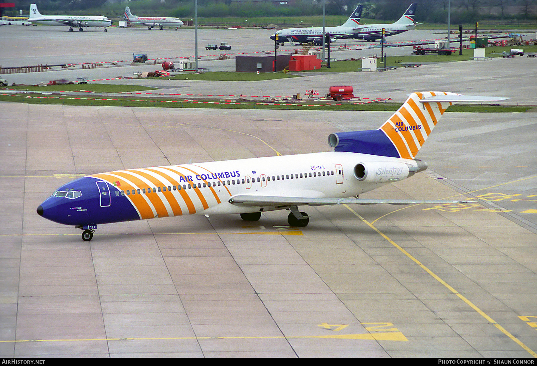 Aircraft Photo of CS-TKA | Boeing 727-2J4/Adv(RE) Super 27 | Air Columbus | AirHistory.net #403472