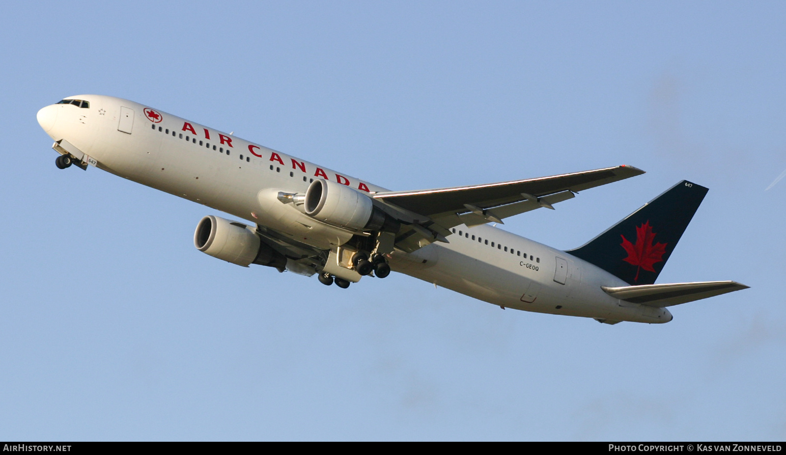 Aircraft Photo of C-GEOQ | Boeing 767-375/ER | Air Canada | AirHistory.net #403473