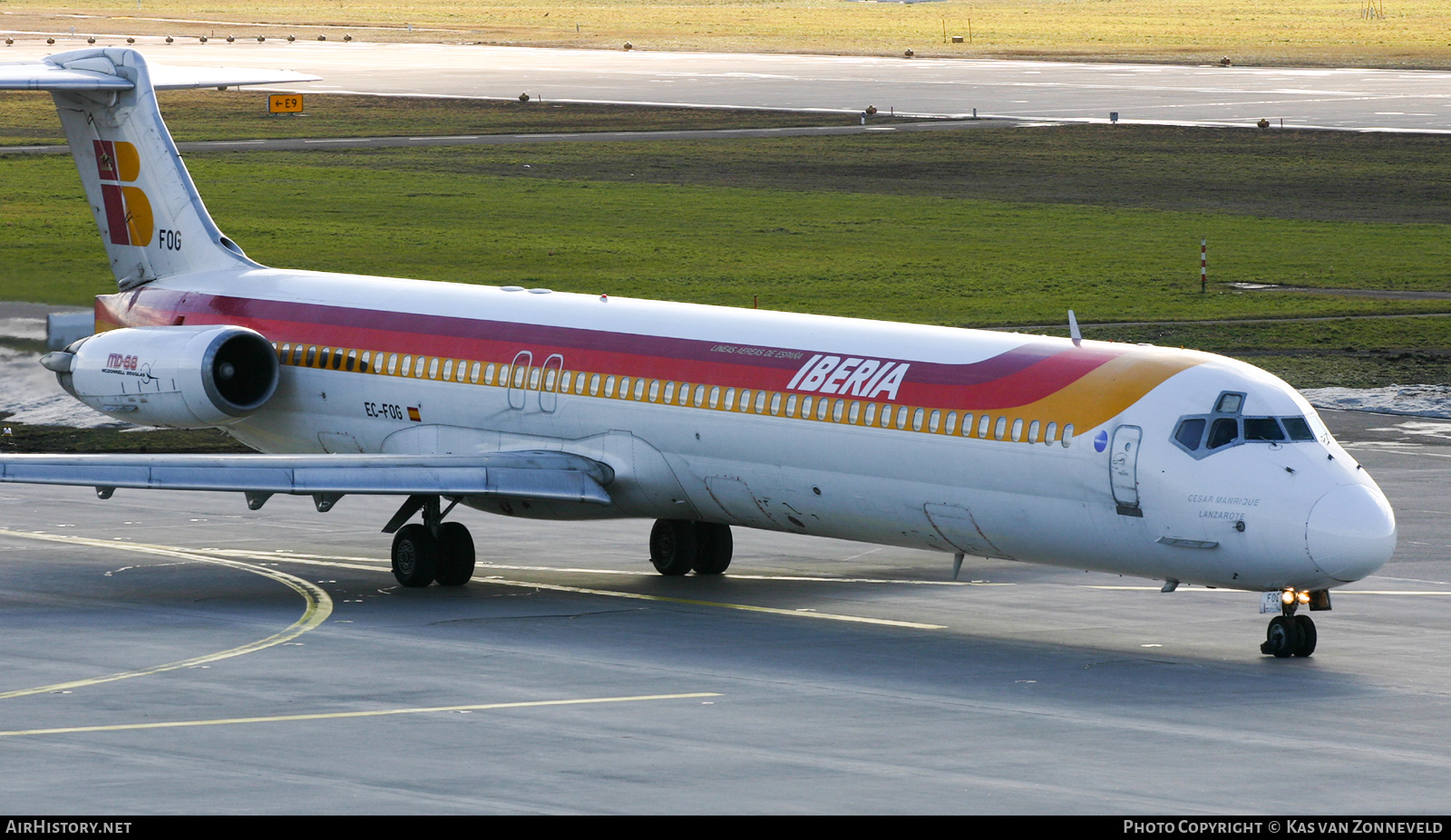 Aircraft Photo of EC-FOG | McDonnell Douglas MD-88 | Iberia | AirHistory.net #403477