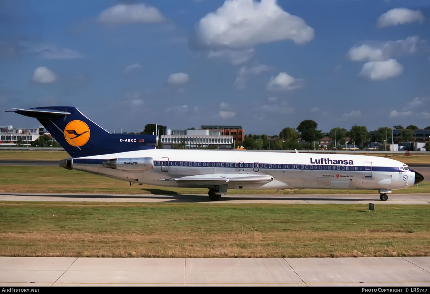 Aircraft Photo of D-ABKC | Boeing 727-230/Adv | Lufthansa | AirHistory.net #403510