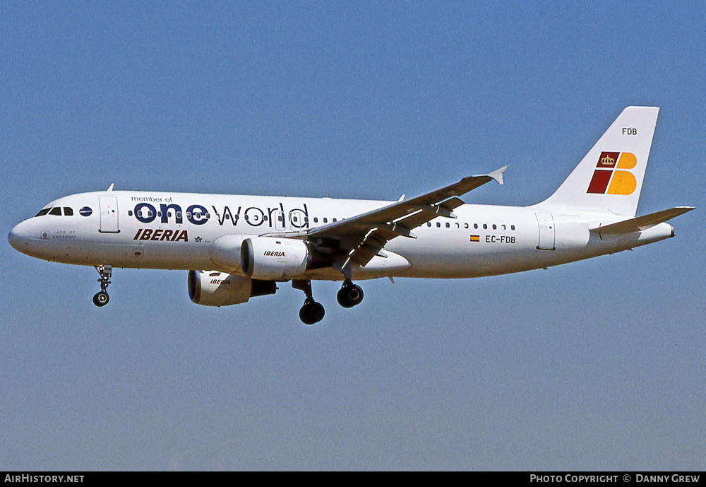 Aircraft Photo of EC-FDB | Airbus A320-211 | Iberia | AirHistory.net #403512