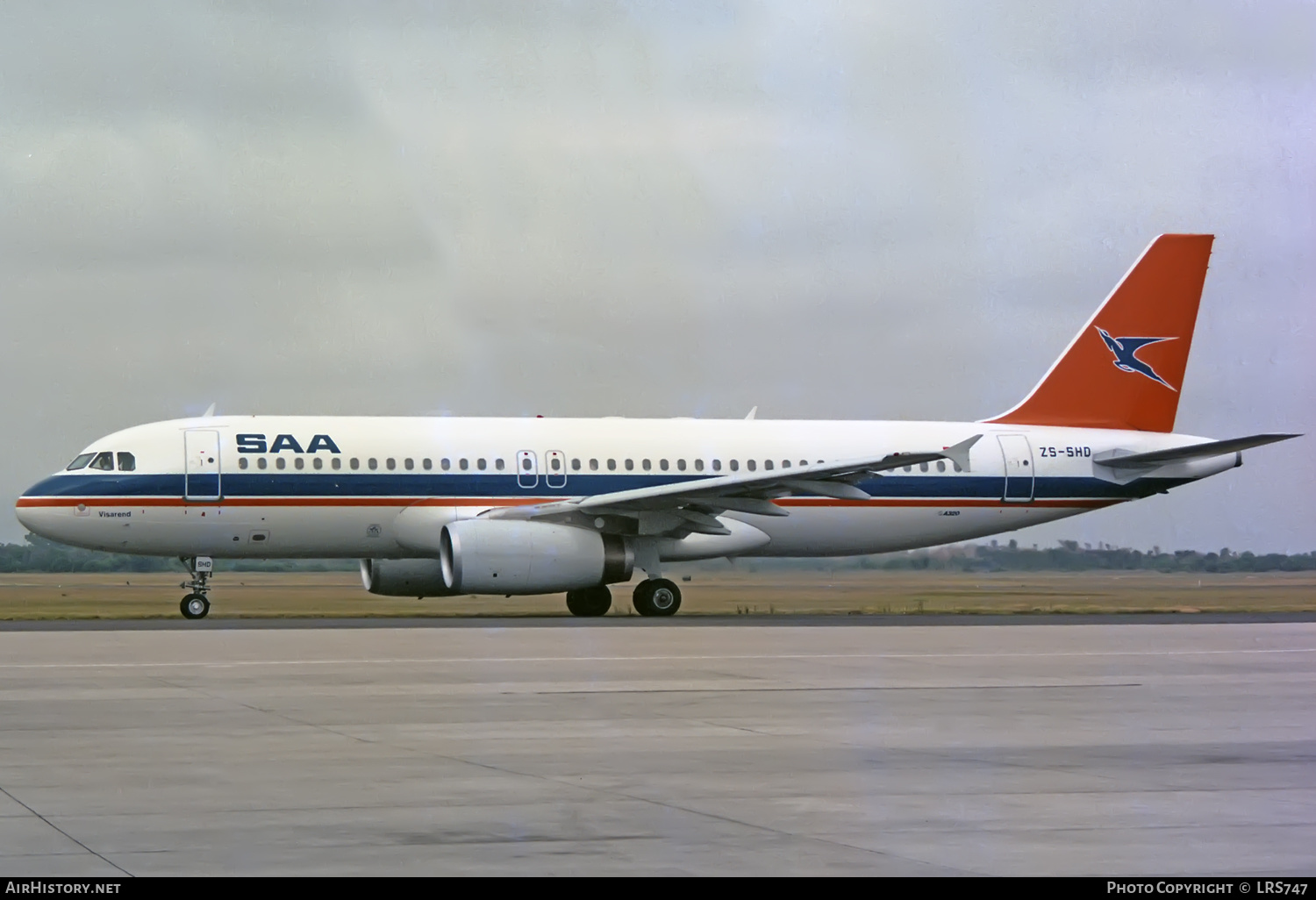 Aircraft Photo of ZS-SHD | Airbus A320-231 | South African Airways - Suid-Afrikaanse Lugdiens | AirHistory.net #403519