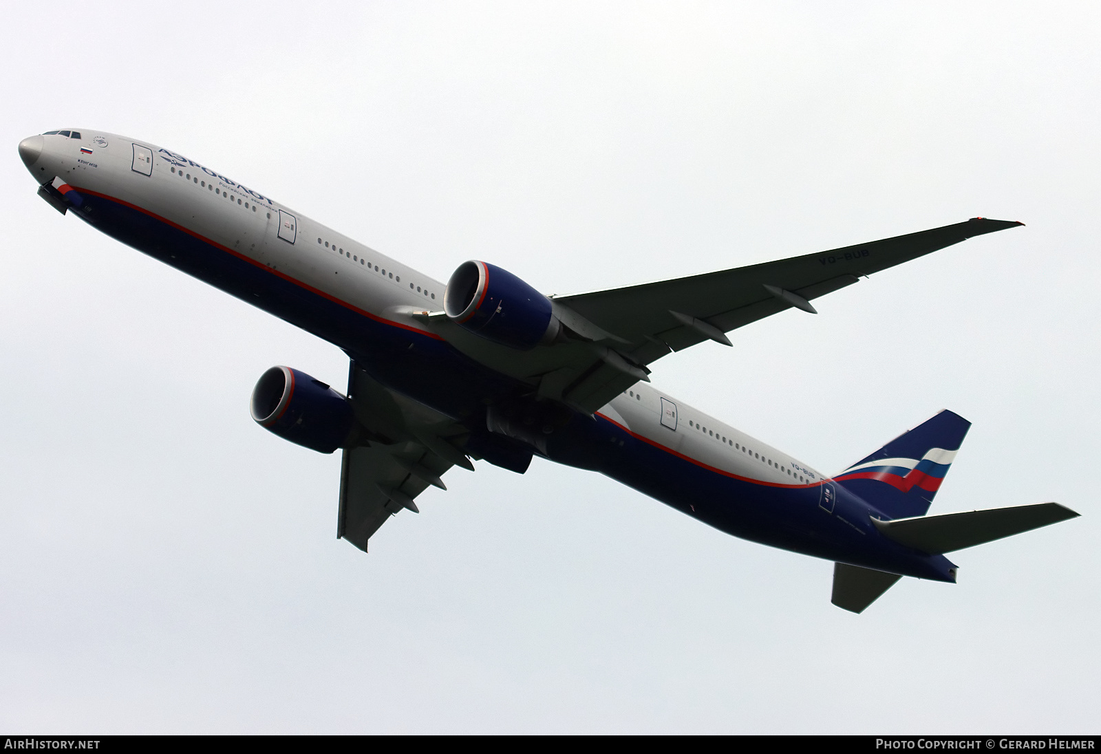 Aircraft Photo of VQ-BUB | Boeing 777-3M0/ER | Aeroflot - Russian Airlines | AirHistory.net #403525