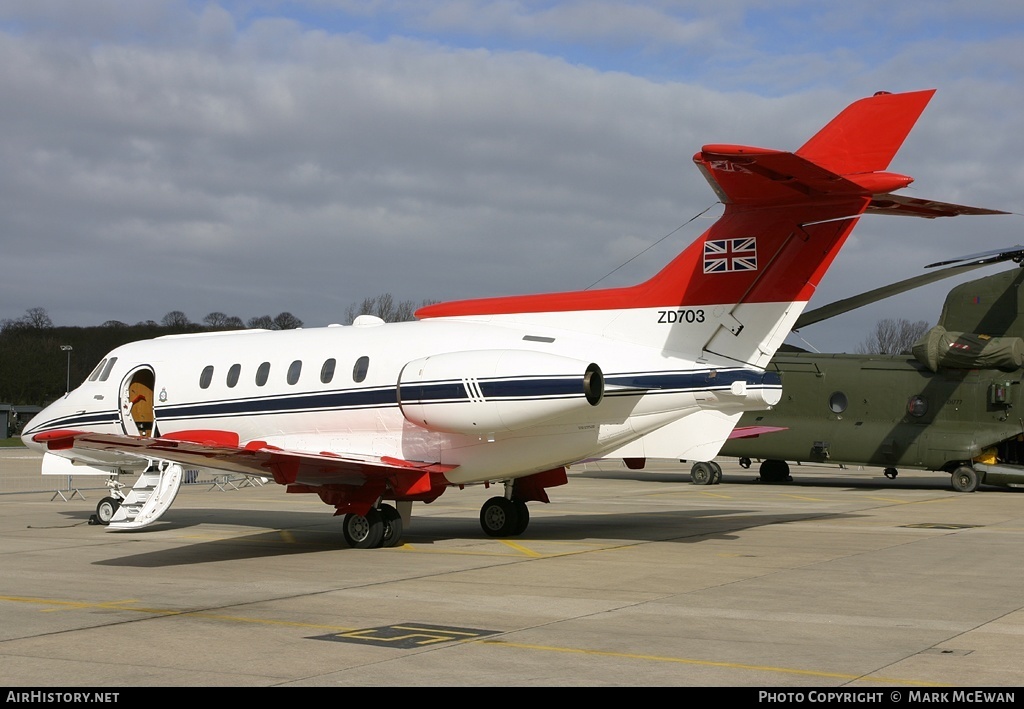 Aircraft Photo of ZD703 | British Aerospace HS-125 CC3 (HS-125-700B) | UK - Air Force | AirHistory.net #403546