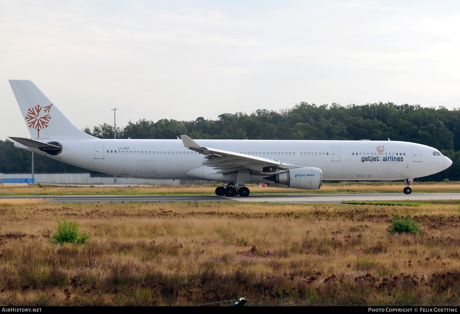 Aircraft Photo of LY-LEO | Airbus A330-302 | GetJet Airlines | AirHistory.net #403552