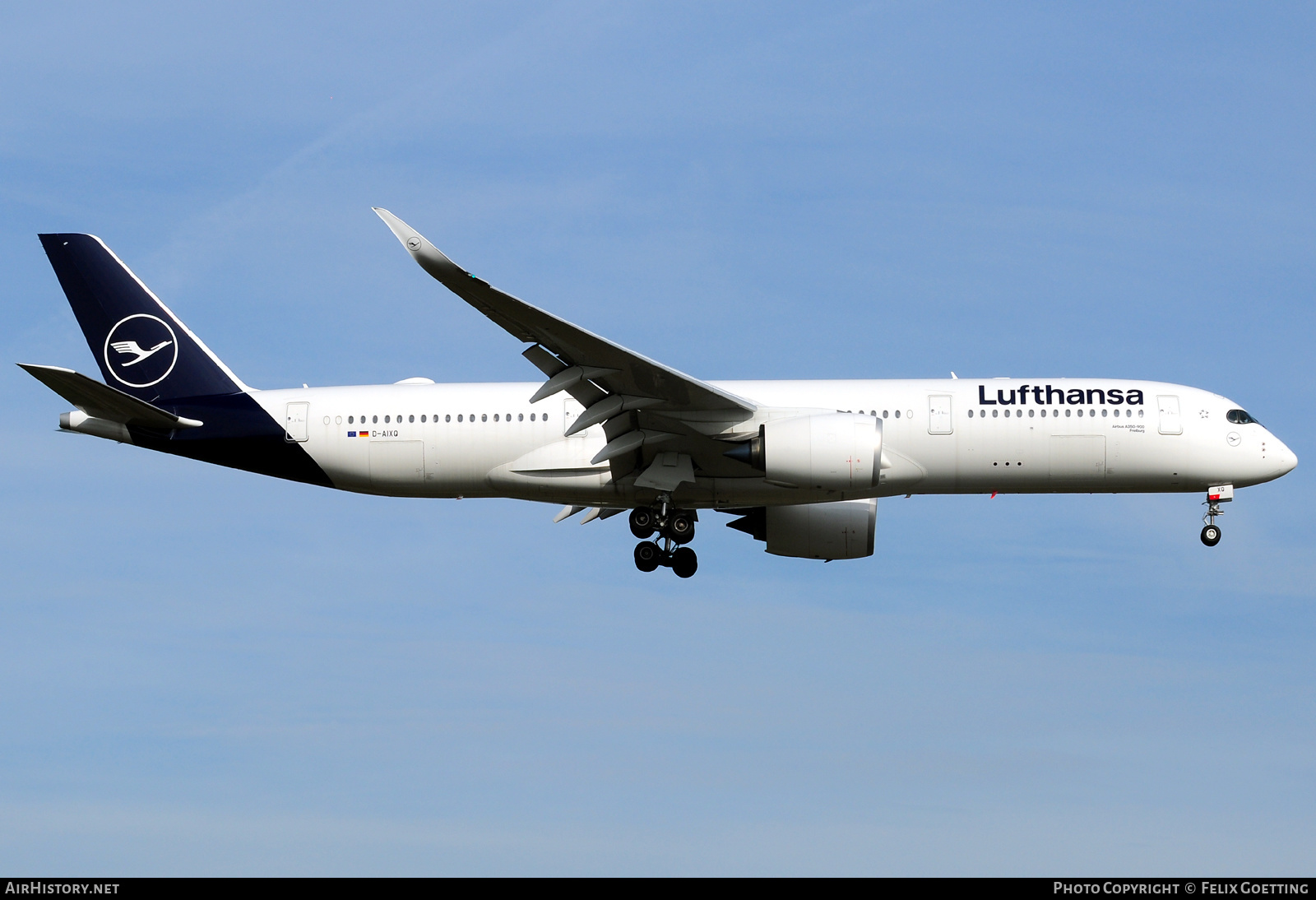 Aircraft Photo of D-AIXQ | Airbus A350-941 | Lufthansa | AirHistory.net #403554