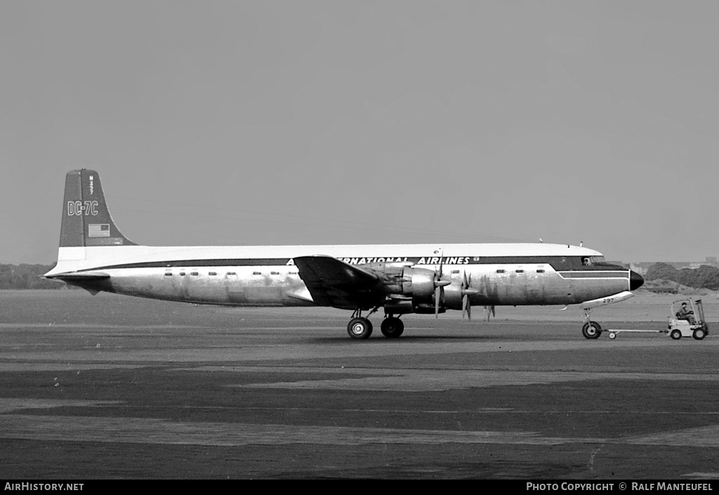 Aircraft Photo of N297 | Douglas DC-7C | ASA International Airlines - Aerovias Sud Americana | AirHistory.net #403555
