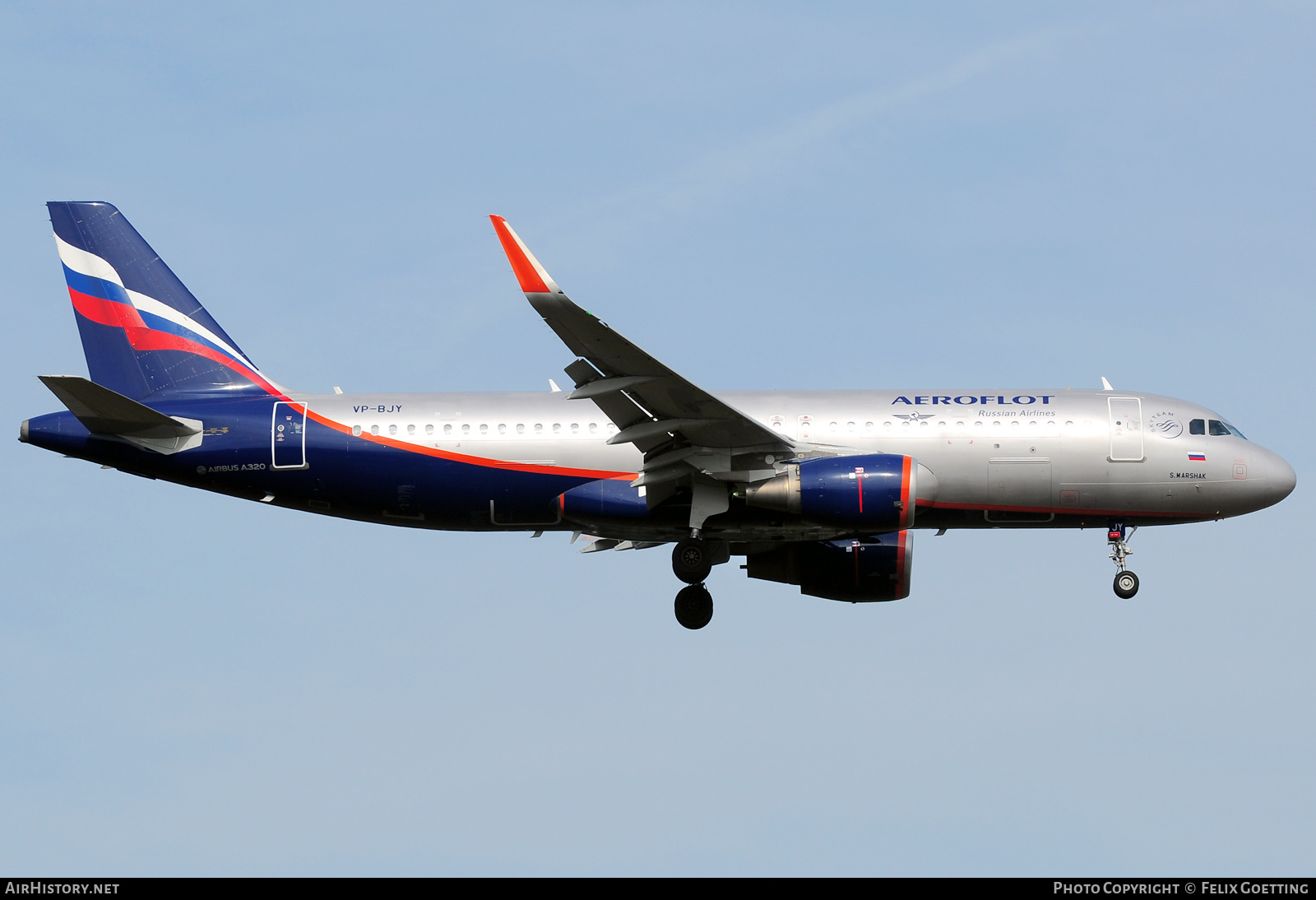 Aircraft Photo of VP-BJY | Airbus A320-214 | Aeroflot - Russian Airlines | AirHistory.net #403587