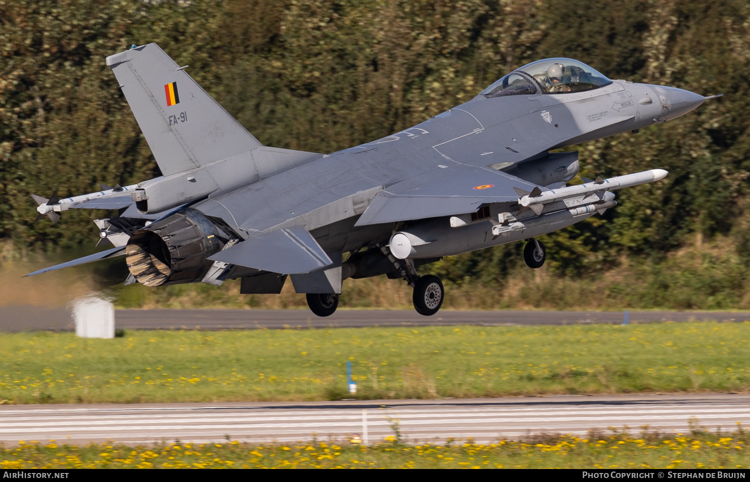 Aircraft Photo of FA-91 | General Dynamics F-16AM Fighting Falcon | Belgium - Air Force | AirHistory.net #403591