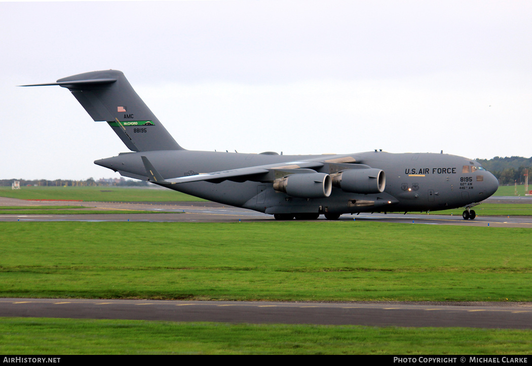 Aircraft Photo of 08-8195 / 88195 | Boeing C-17A Globemaster III | USA - Air Force | AirHistory.net #403595