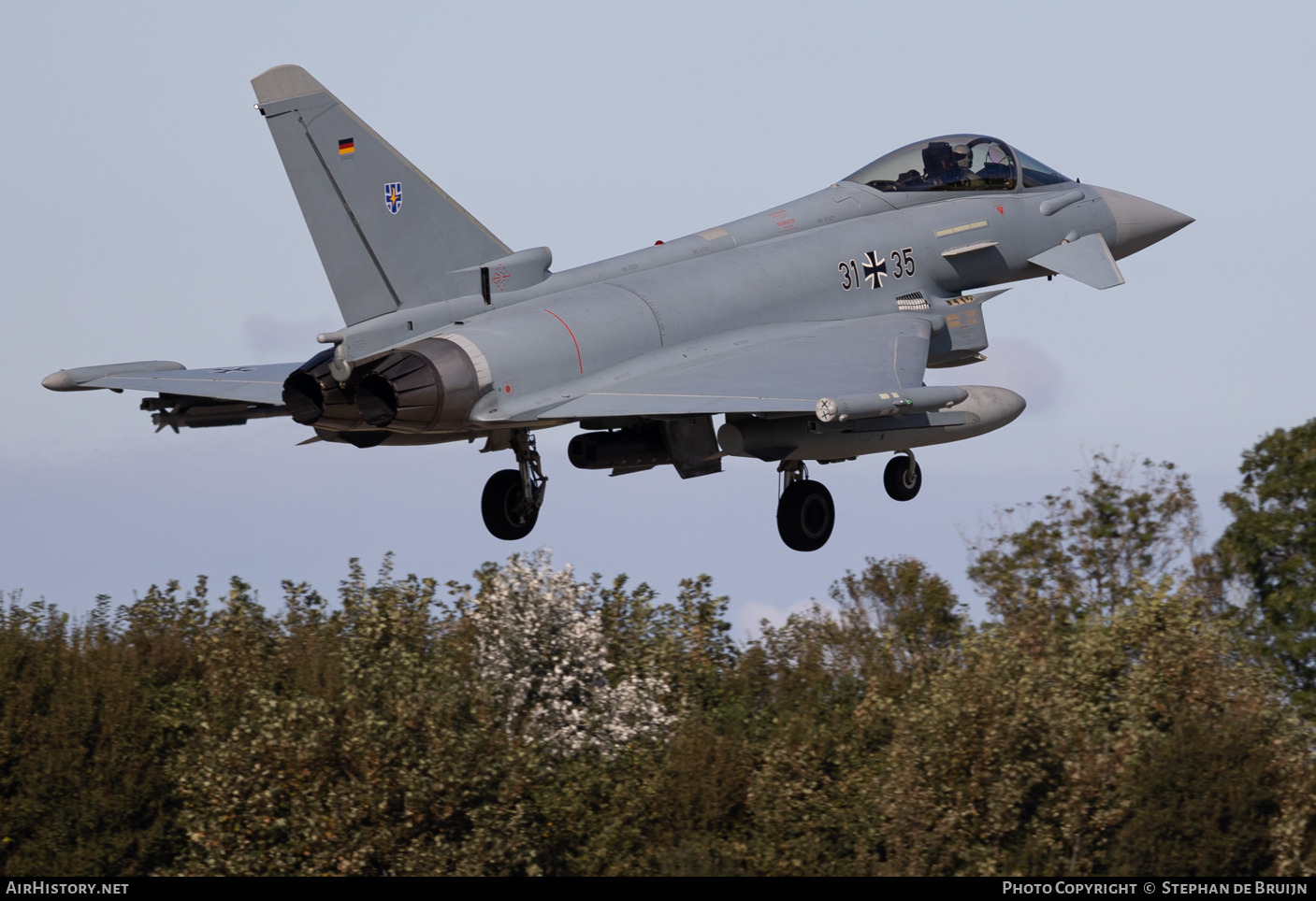 Aircraft Photo of 3135 | Eurofighter EF-2000 Typhoon S | Germany - Air Force | AirHistory.net #403601