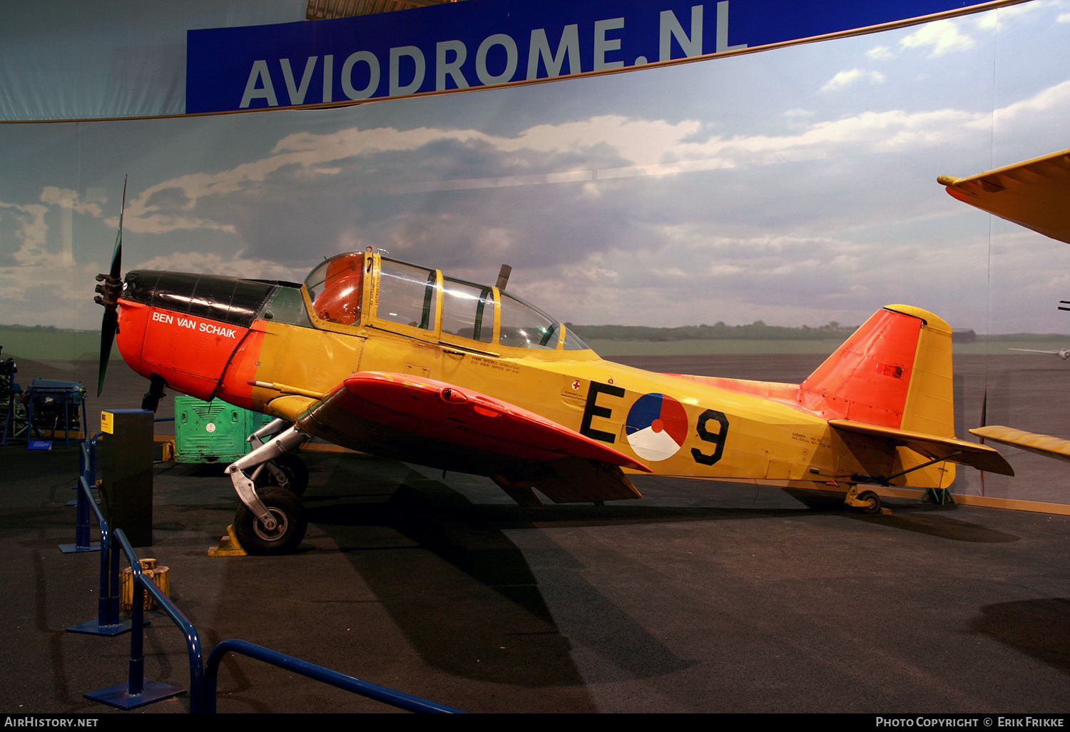 Aircraft Photo of E-9 | Fokker S.11-1 Instructor | Netherlands - Air Force | AirHistory.net #403604