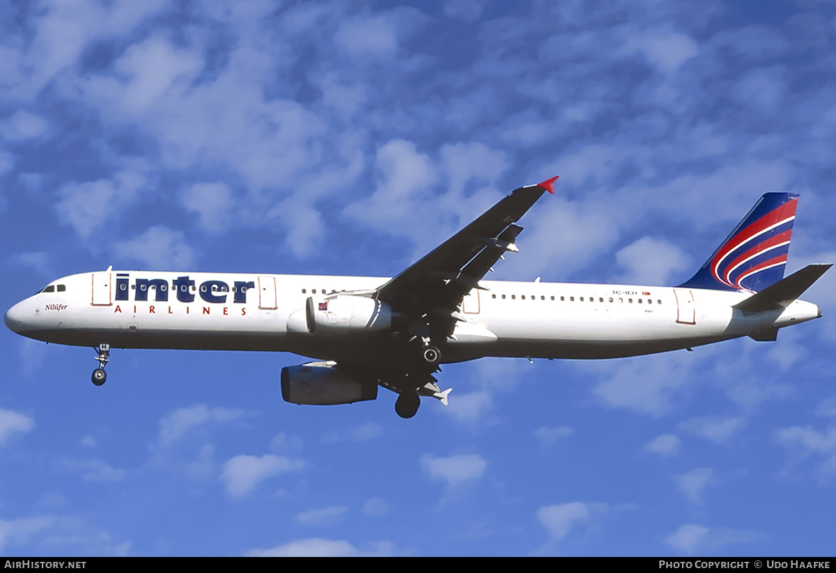 Aircraft Photo of TC-IEH | Airbus A321-231 | Inter Airlines | AirHistory.net #403619