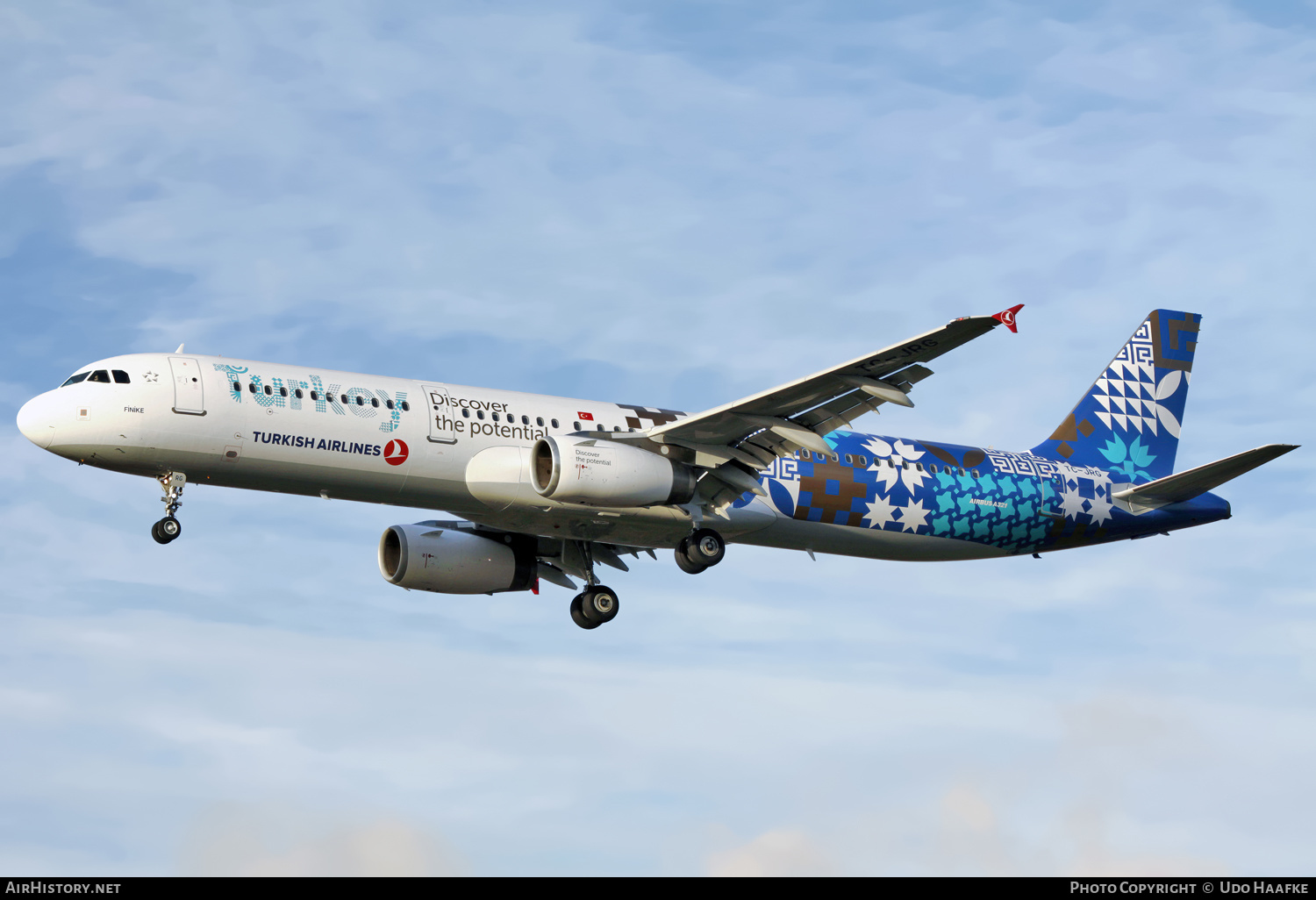 Aircraft Photo of TC-JRG | Airbus A321-231 | Turkish Airlines | AirHistory.net #403628
