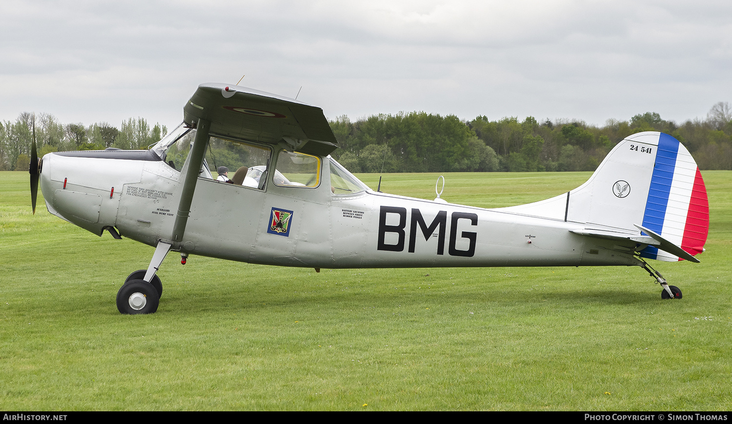 Aircraft Photo of G-JDOG / 24541 | Cessna O-1E Bird Dog | France - Army | AirHistory.net #403637