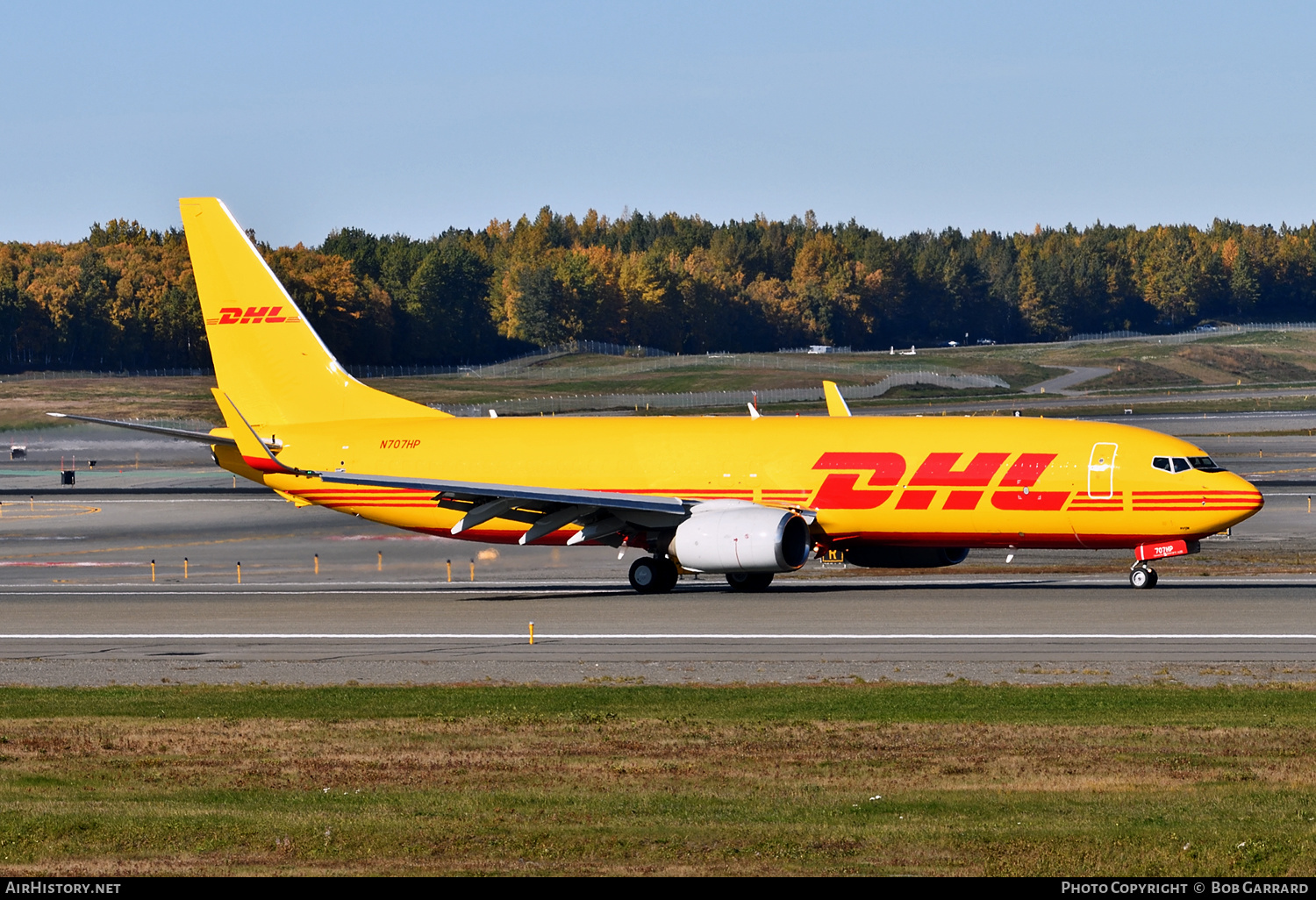Aircraft Photo of N707HP | Boeing 737-883 | DHL International | AirHistory.net #403650