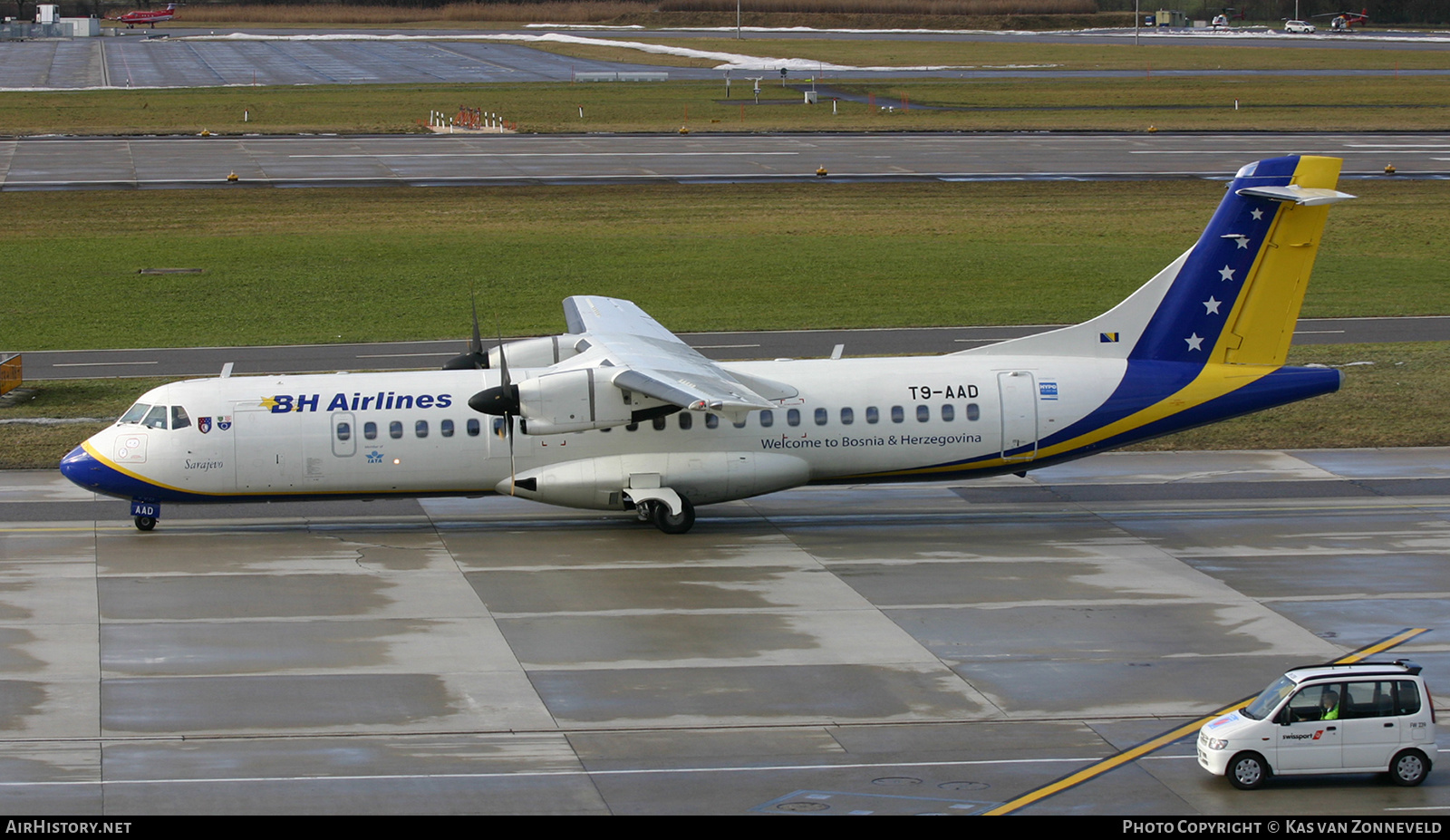 Aircraft Photo of T9-AAD | ATR ATR-72-212 | B & H Airlines | AirHistory.net #403666