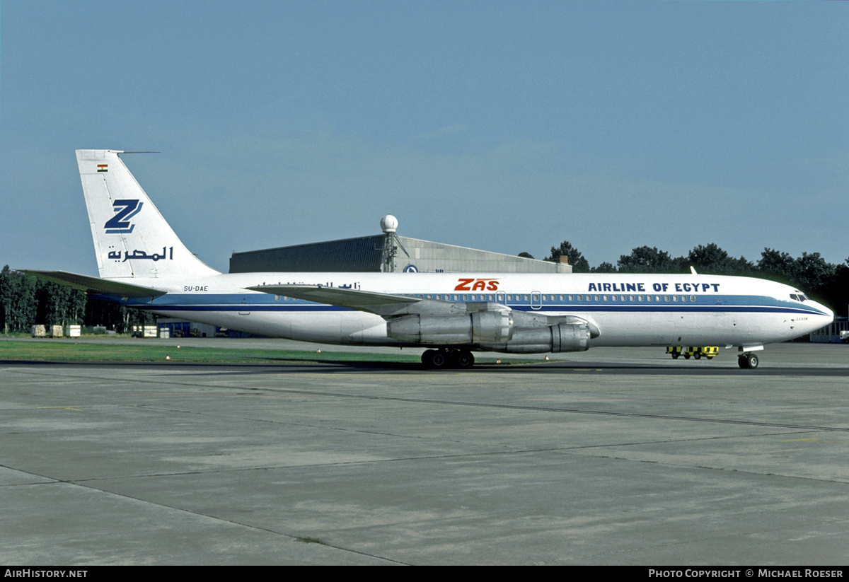 Aircraft Photo of SU-DAE | Boeing 707-338C | ZAS Airline of Egypt | AirHistory.net #403678
