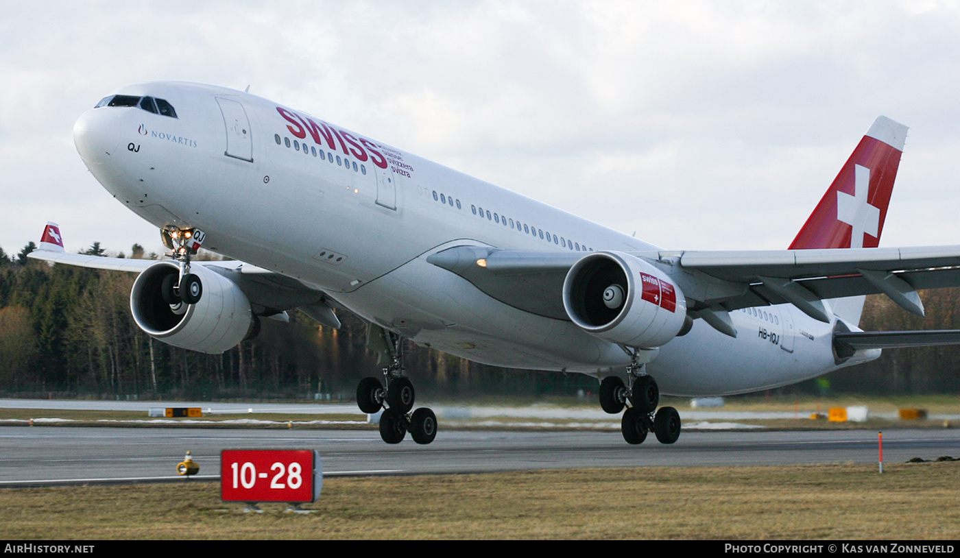 Aircraft Photo of HB-IQJ | Airbus A330-223 | Swiss International Air Lines | AirHistory.net #403691