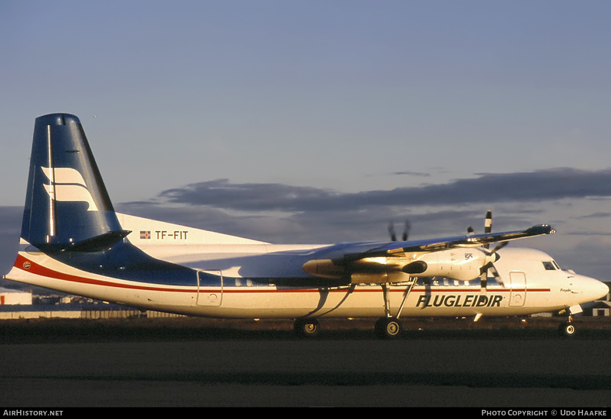 Aircraft Photo of TF-FIT | Fokker 50 | Flugleiðir - Icelandair | AirHistory.net #403717