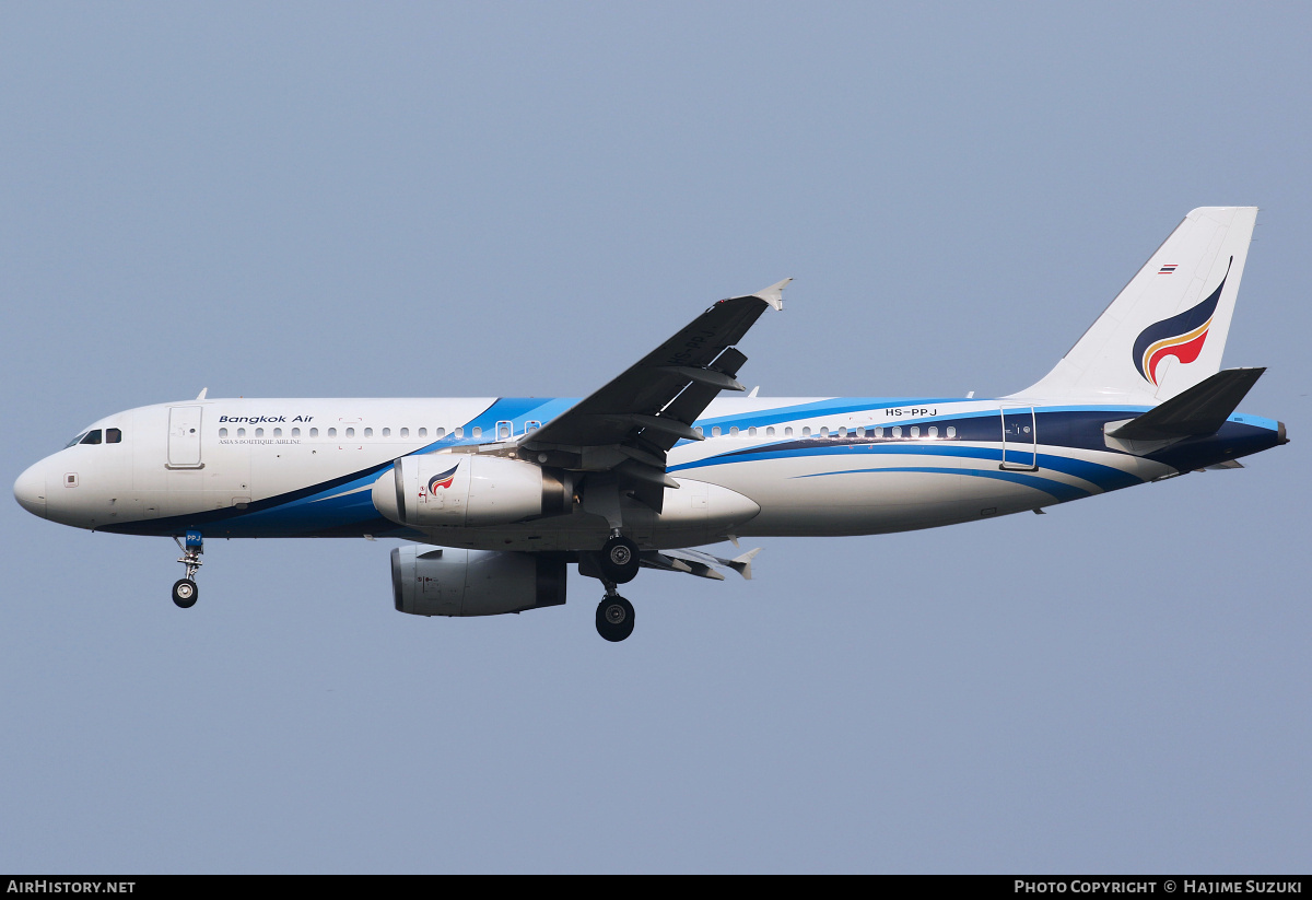 Aircraft Photo of HS-PPJ | Airbus A320-232 | Bangkok Airways | AirHistory.net #403731