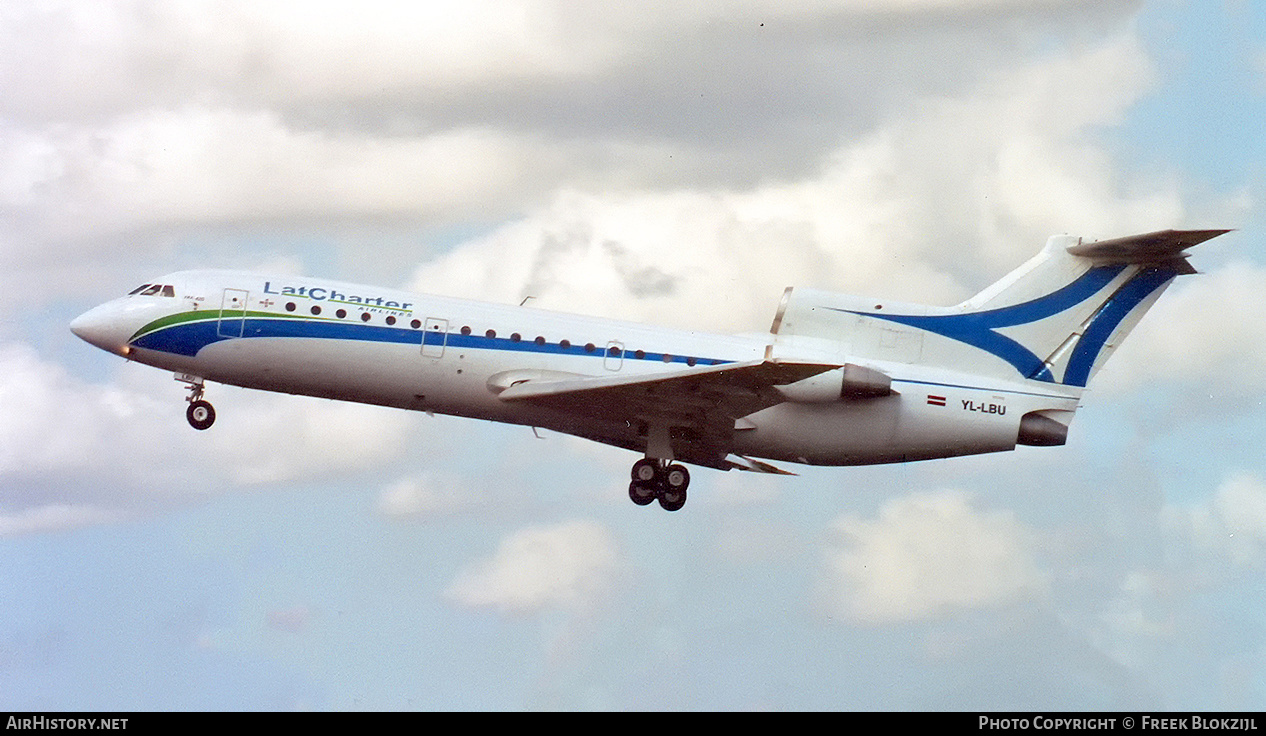 Aircraft Photo of YL-LBU | Yakovlev Yak-42D | LatCharter Airlines | AirHistory.net #403754