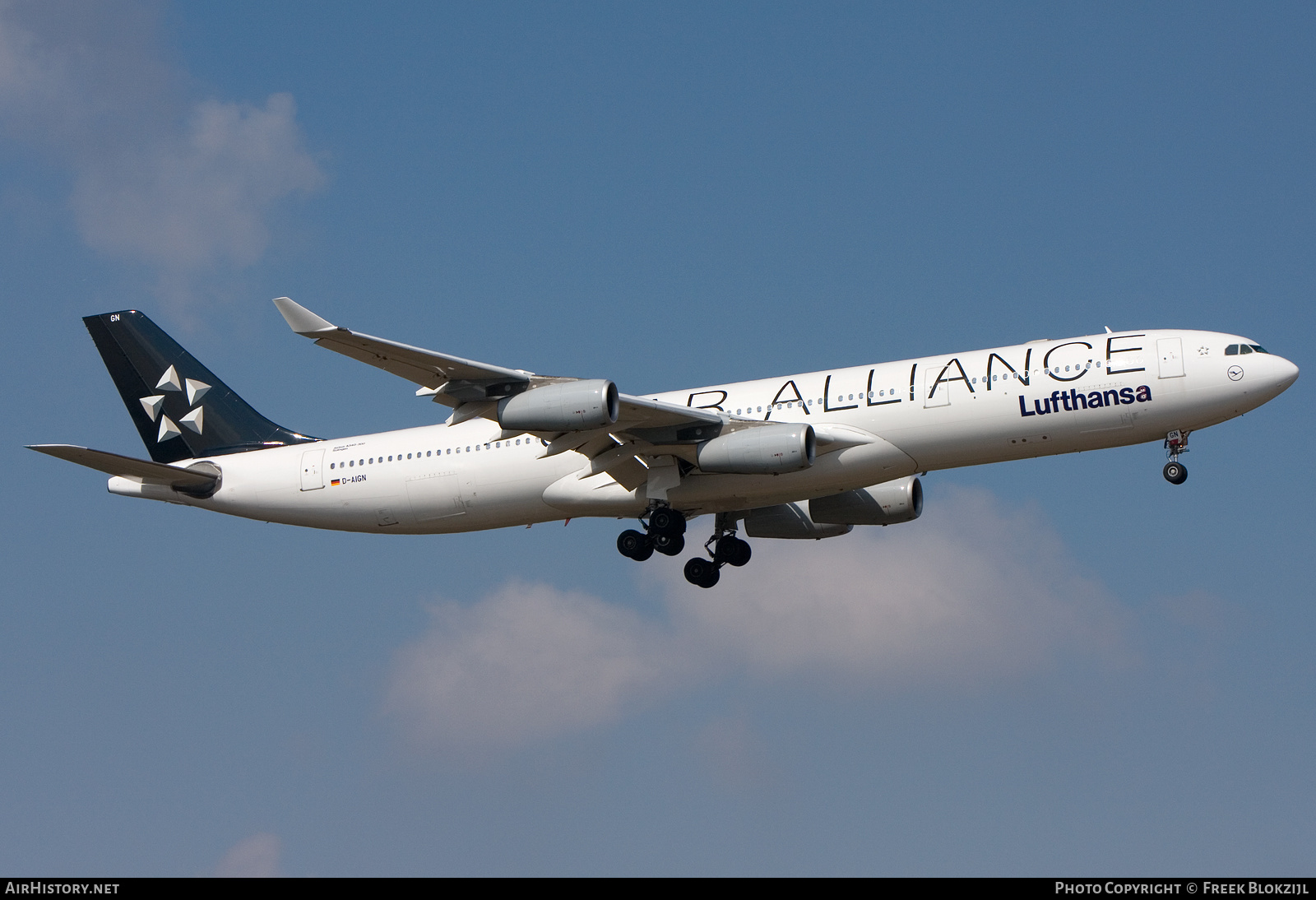 Aircraft Photo of D-AIGN | Airbus A340-313 | Lufthansa | AirHistory.net #403766