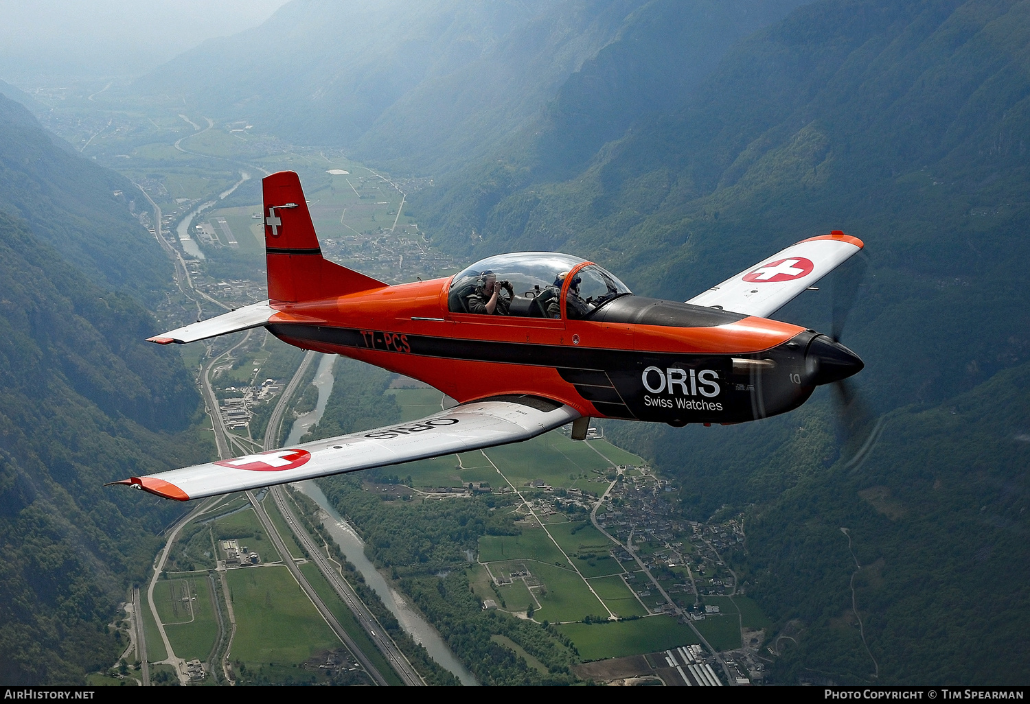 Aircraft Photo of T7-PCS | Pilatus PC-7 | Switzerland - Air Force | AirHistory.net #403775