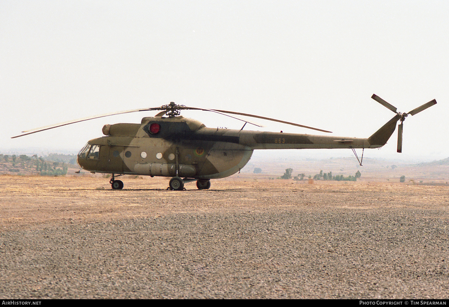 Aircraft Photo of 863 | Mil Mi-8 | Ethiopia - Air Force | AirHistory.net #403778