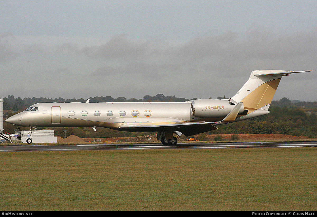 Aircraft Photo of 4K-MEK8 | Gulfstream Aerospace G-V-SP Gulfstream G550 | AirHistory.net #403800