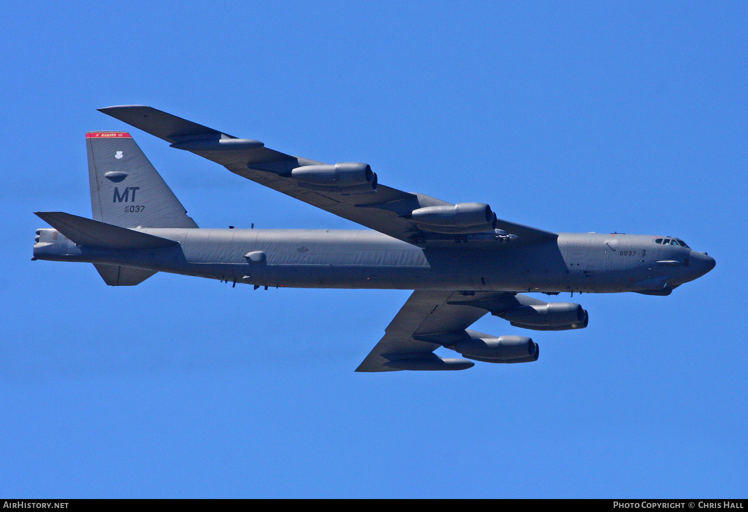 Aircraft Photo of 60-0037 | Boeing B-52H Stratofortress | USA - Air Force | AirHistory.net #403806