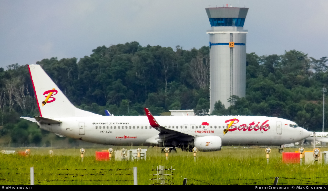 Aircraft Photo of PK-LZS | Boeing 737-8GP | Batik Air | AirHistory.net #403809