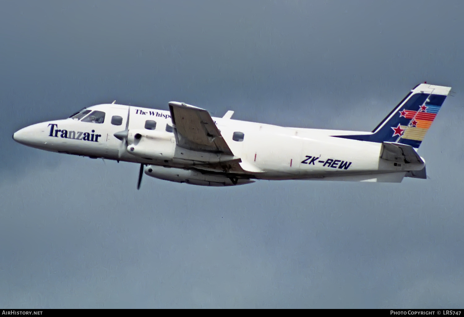 Aircraft Photo of ZK-REW | Embraer EMB-110P1 Bandeirante | Tranzair | AirHistory.net #403835