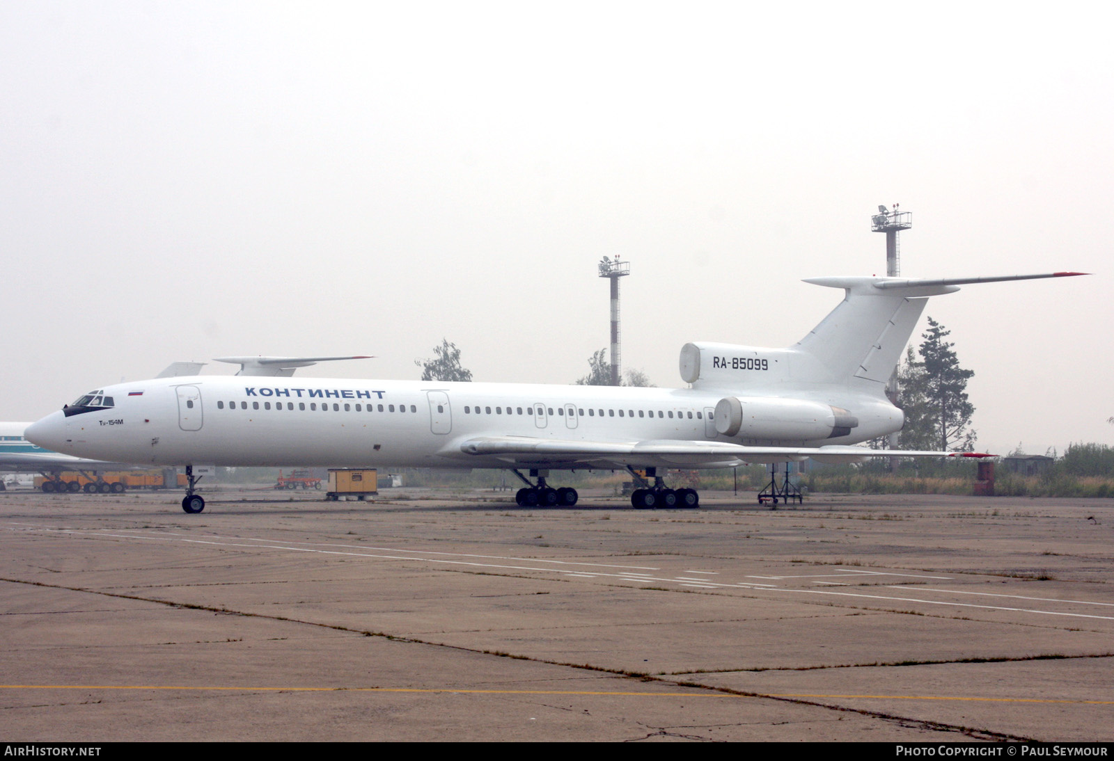 Aircraft Photo of RA-85099 | Tupolev Tu-154M | Continent | AirHistory.net #403839