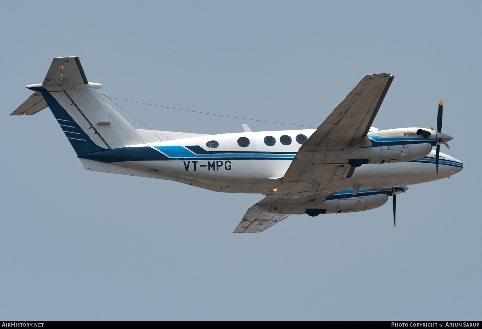 Aircraft Photo of VT-MPG | Beech B200 Super King Air | AirHistory.net #403860