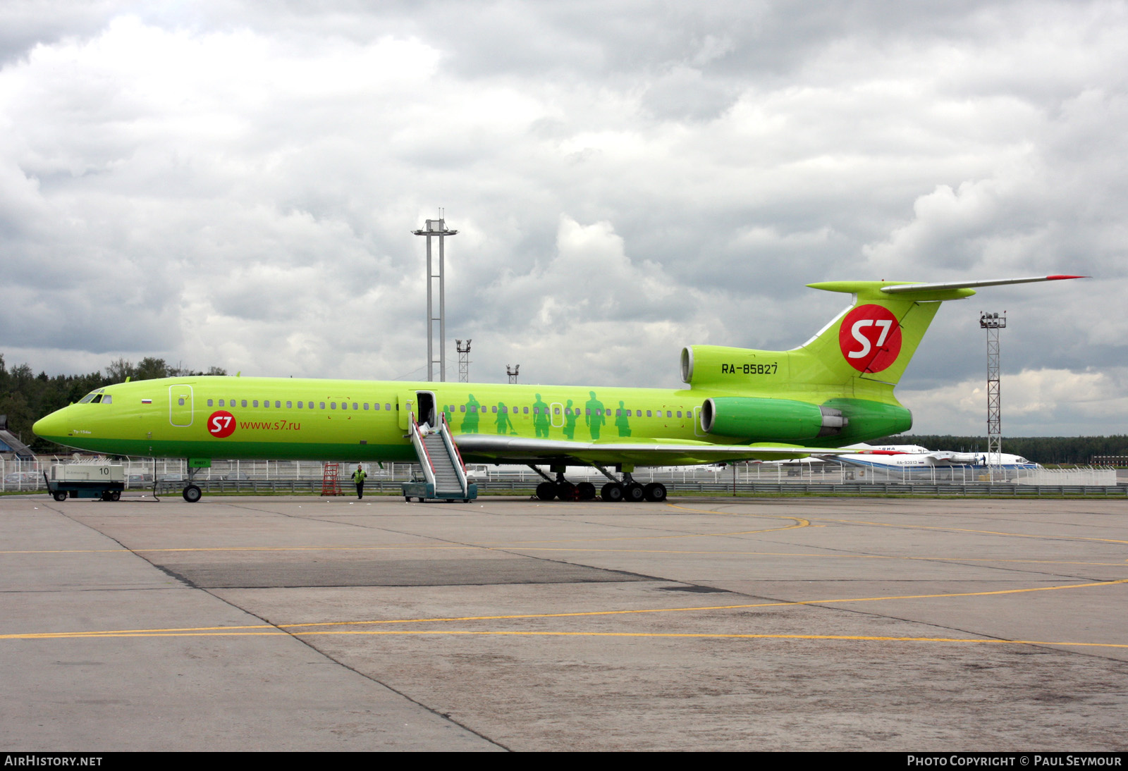 Aircraft Photo of RA-85827 | Tupolev Tu-154M | S7 Airlines | AirHistory.net #403861