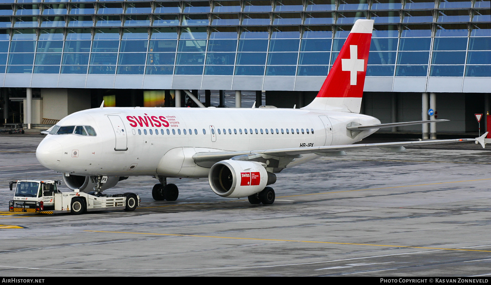 Aircraft Photo of HB-IPX | Airbus A319-112 | Swiss International Air Lines | AirHistory.net #403873