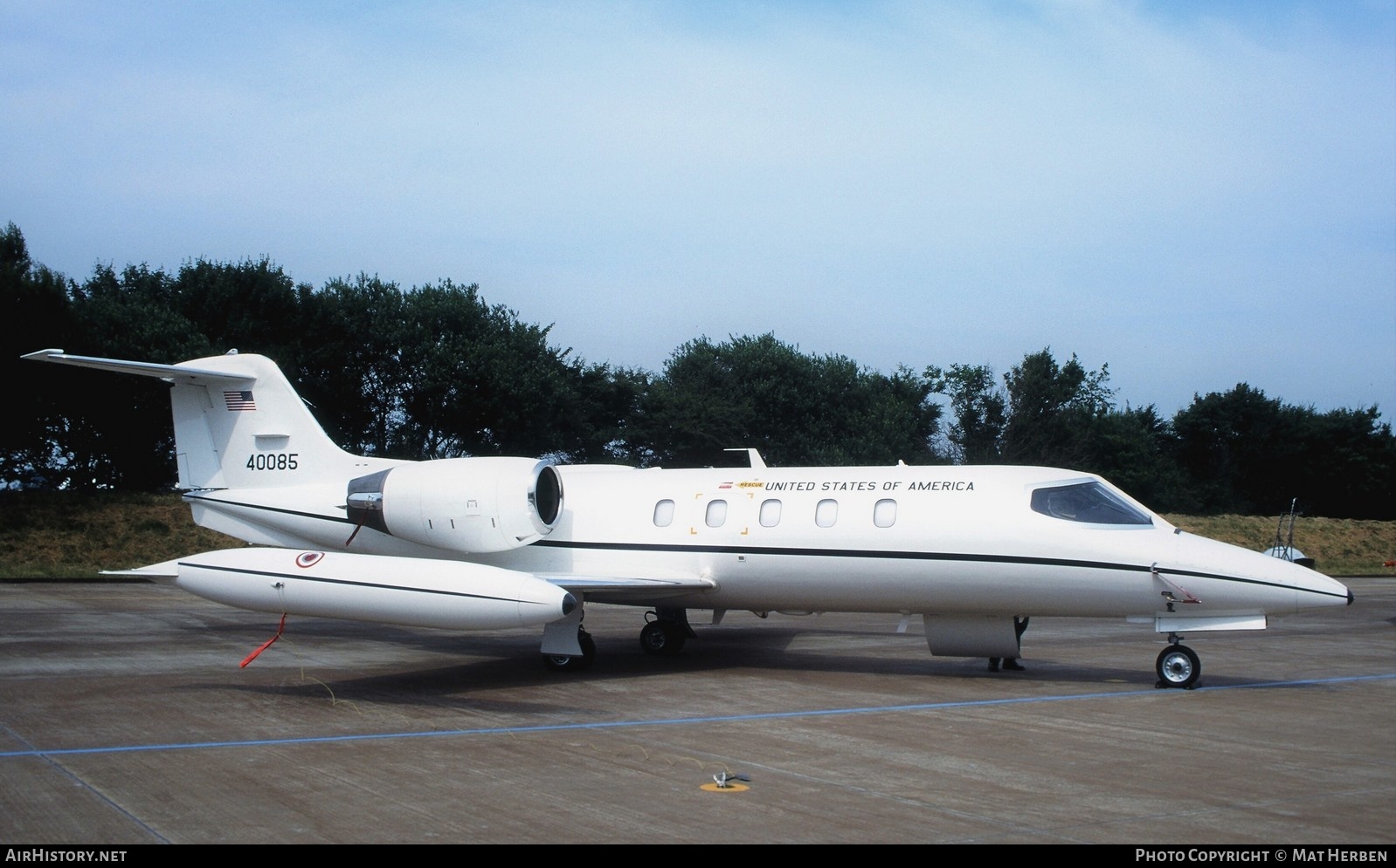 Aircraft Photo of 84-0085 / 40085 | Gates Learjet C-21A (35A) | USA - Air Force | AirHistory.net #403881