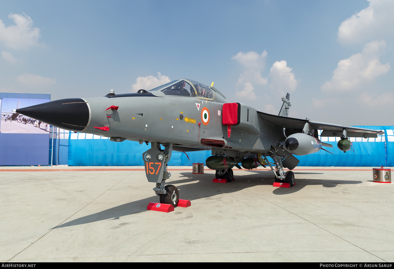 Aircraft Photo of JS157 | Sepecat Jaguar IS | India - Air Force | AirHistory.net #403886