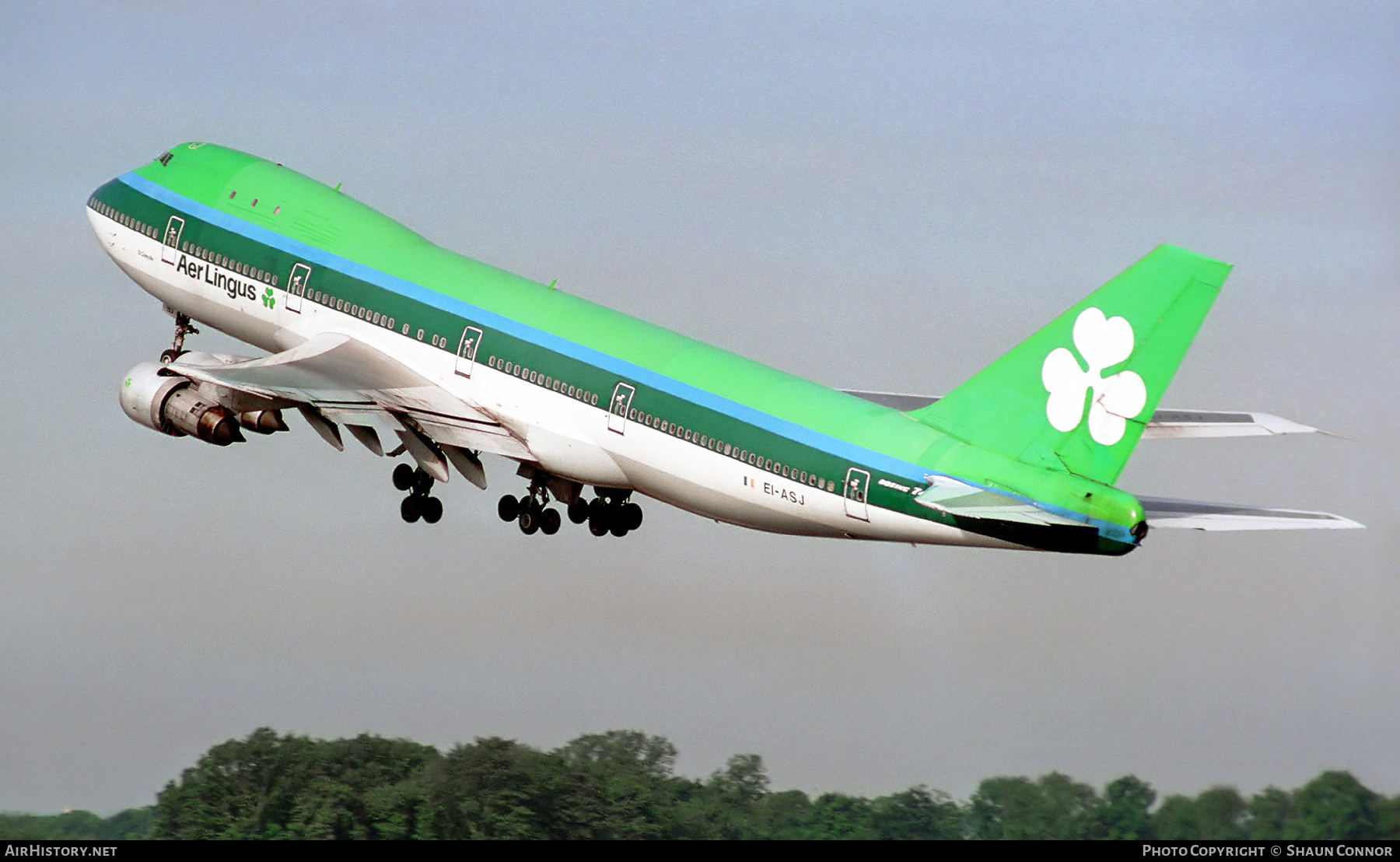 Aircraft Photo of EI-ASJ | Boeing 747-148 | Aer Lingus | AirHistory.net #403907