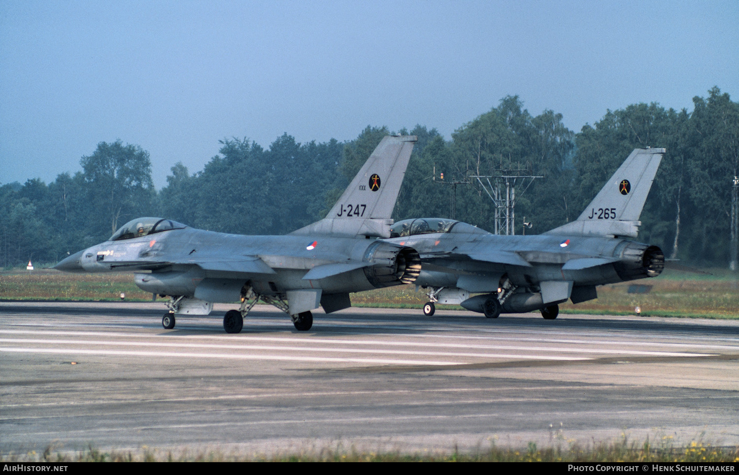 Aircraft Photo of J-247 | General Dynamics F-16A Fighting Falcon | Netherlands - Air Force | AirHistory.net #403913