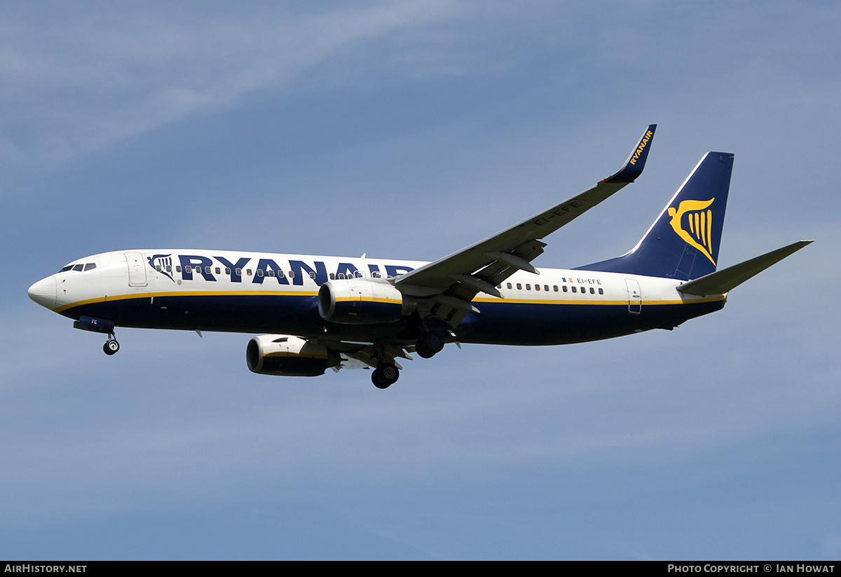 Aircraft Photo of EI-EFE | Boeing 737-8AS | Ryanair | AirHistory.net #403922