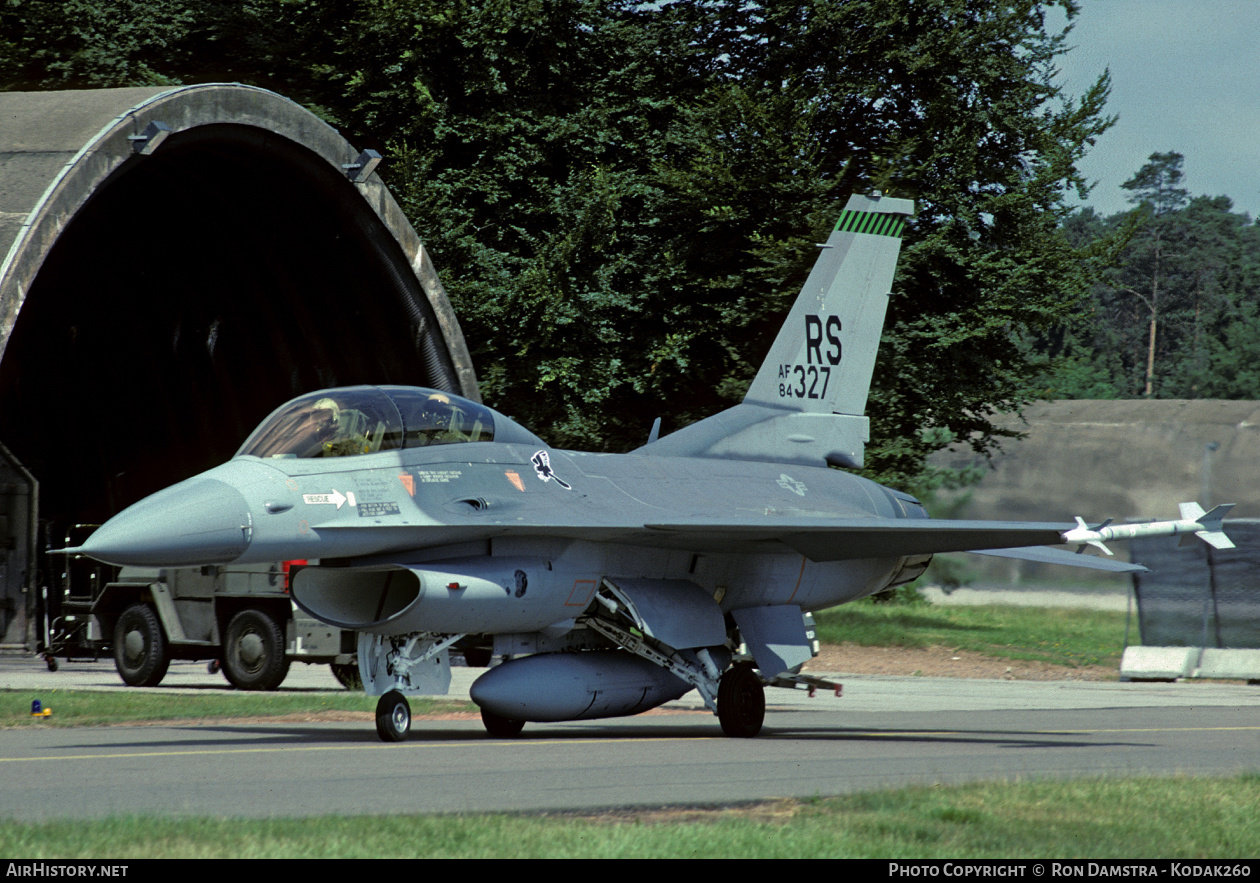 Aircraft Photo of 84-1327 / AF84-327 | Lockheed Martin F-16D Fighting Falcon | USA - Air Force | AirHistory.net #403926