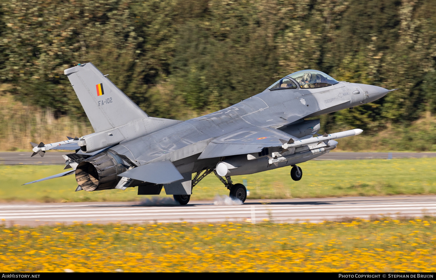 Aircraft Photo of FA-102 | General Dynamics F-16AM Fighting Falcon | Belgium - Air Force | AirHistory.net #403938