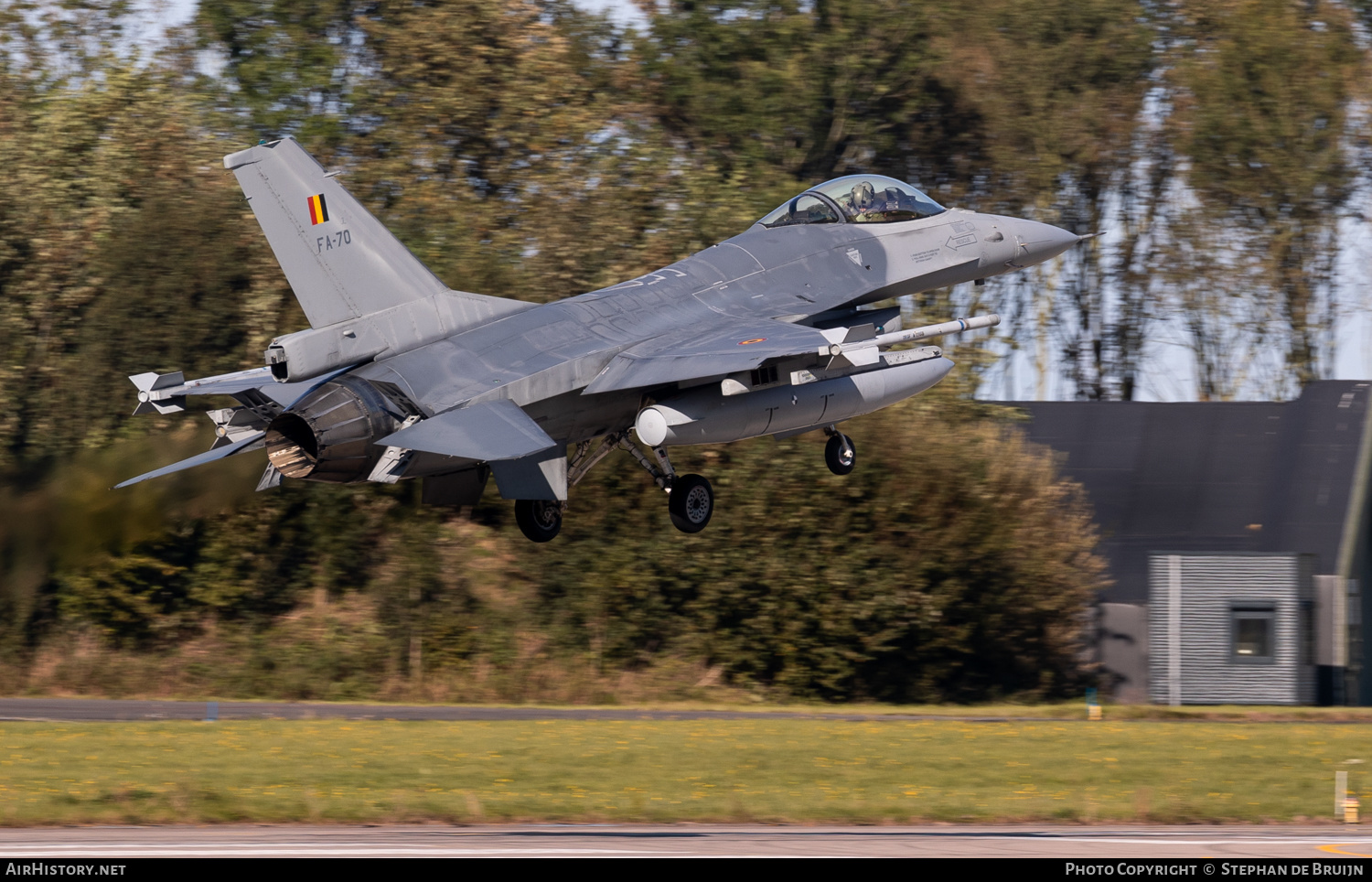 Aircraft Photo of FA-70 | General Dynamics F-16AM Fighting Falcon | Belgium - Air Force | AirHistory.net #403946